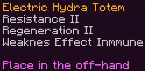 Electric Hydra Totem
