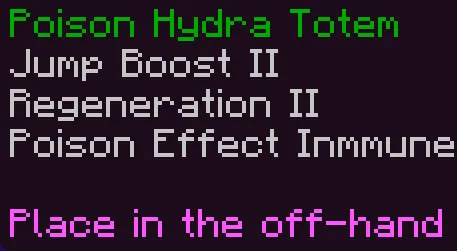 Poison Hydra Totem
