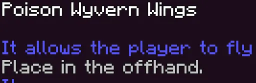 Poison Wyvern Wings