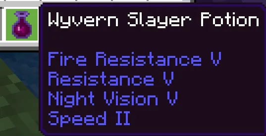 Wyvern Slayer Potion