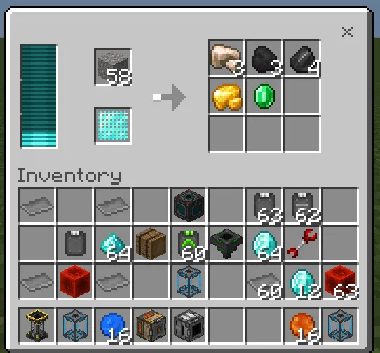 UtilityCraft Machine UI