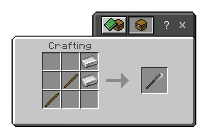 Dagger Tipped Spear Recipe