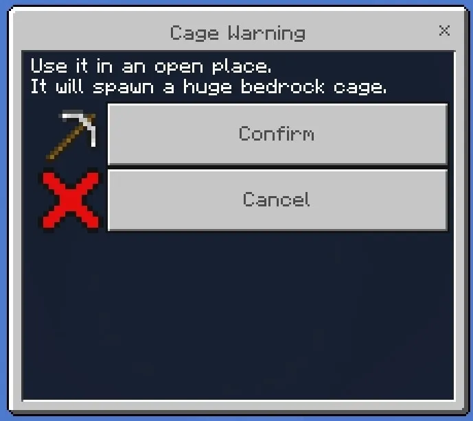 Cage Warning