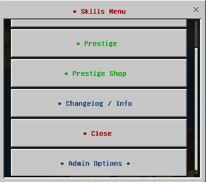 Skill Levels and Prestige System screenshot №3