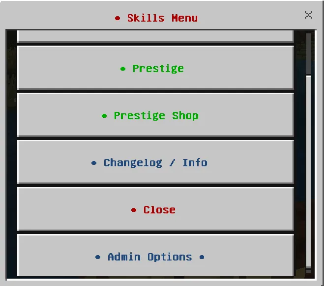 Skill Levels and Prestige System screenshot №3