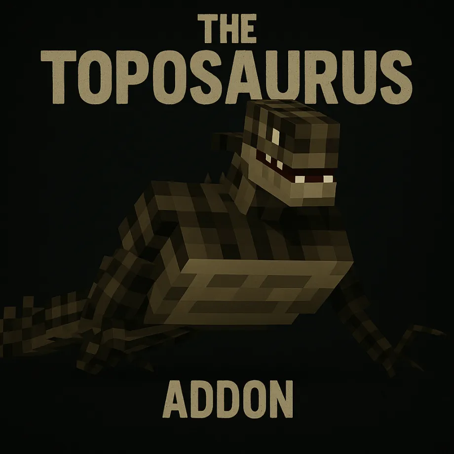 Thumbnail: Toposaurus Addon for Minecraft 🦖