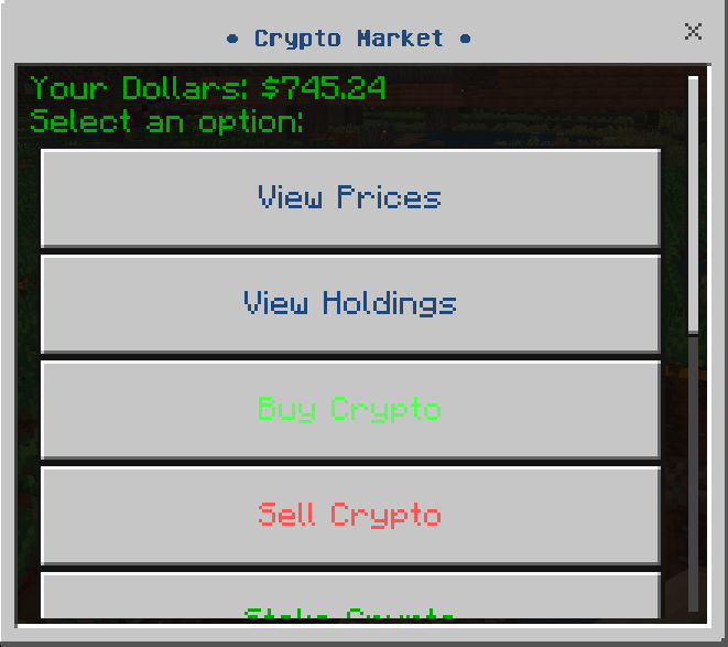 Virtual Crypto System screenshot 5