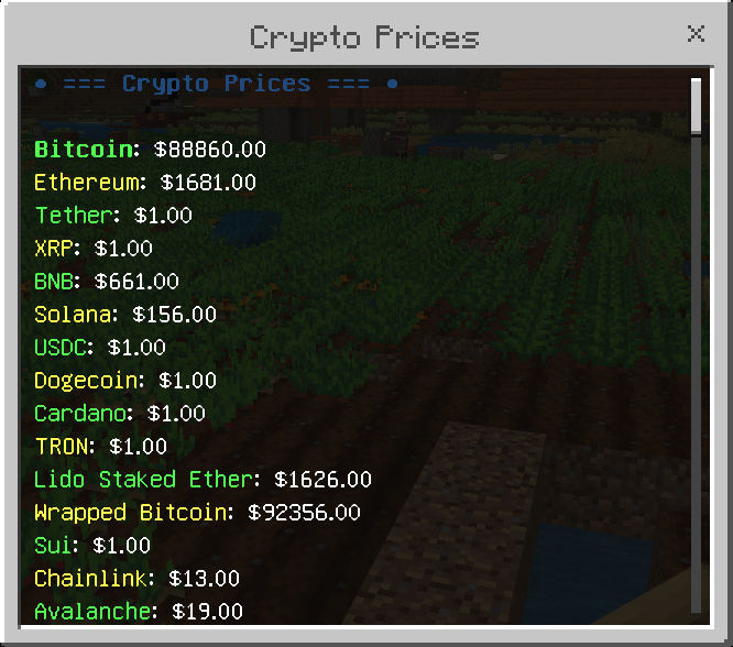 Virtual Crypto System screenshot 1