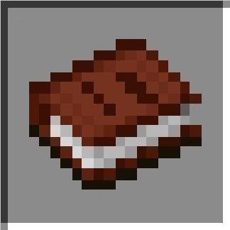 Pixelated spellbook icon.