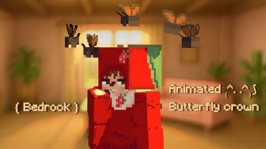 Thumbnail: ✿ Animated !! ୨୧ Bee Crown 🐝 + Butterfly Crown 🦋 👑 ꒰⑅ᵕ༚ᵕ꒱