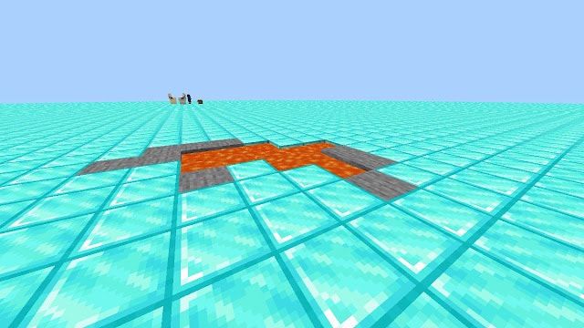 Minecraft Diamond Superflat World screenshot №2