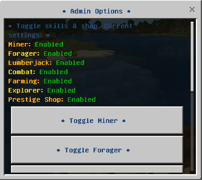 Skill Levels and Prestige System screenshot 4