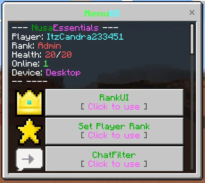 NusaEssentials screenshot №0