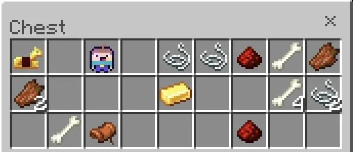 Derpy Enchanted Golden Apple in the Chest