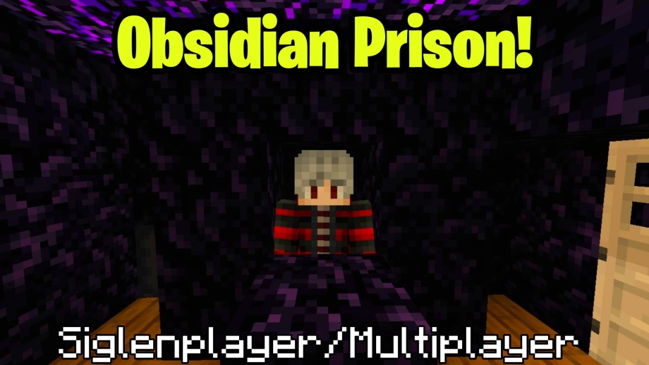 Thumbnail: Unbreakable Obsidian Prison Map for Singleplayer/Multiplayer