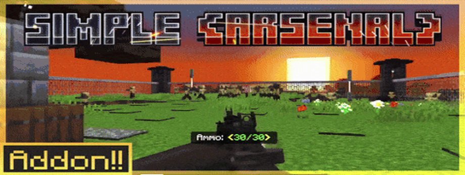 Thumbnail: 🔥GUNS 3D Mod and Addon Pack Download – SIMPLE ARSENAL ADDON!!🔥