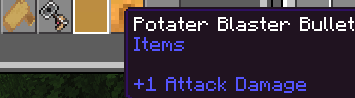Potater Blaster Bullet