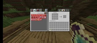 Inventory screen showing dinosaur items