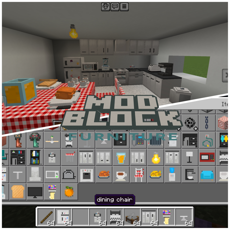 Thumbnail: ModBlockte Furniture [1.21.80/v1.1]