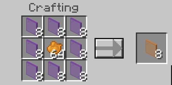 Glass Pane Recolor Recipe