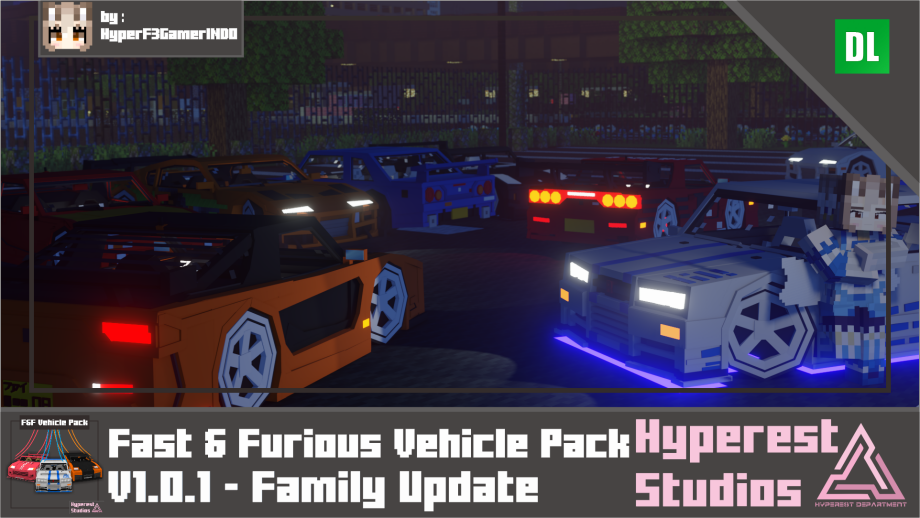 Thumbnail: Fast and Furious Vehicle Pack | v1.0.1 Family Update