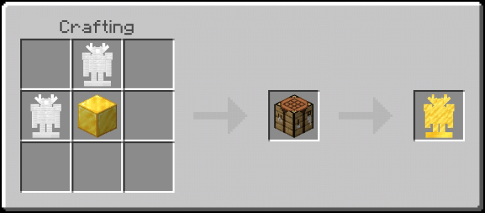 Golden Elder Golem Trophy Recipe