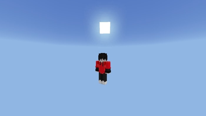Minecraft PE Void Only World screenshot №0
