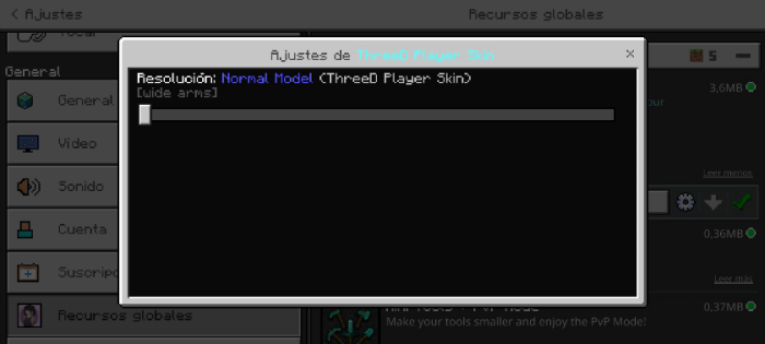 ThreeD Player Skin screenshot №4