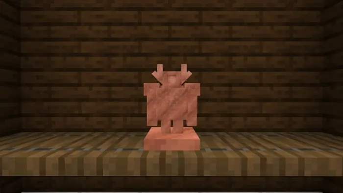 Copper Elder Golem Trophy
