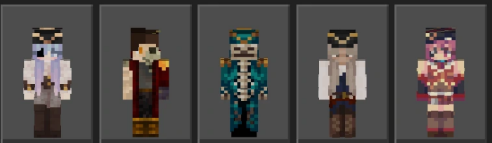 Pirate Skin Pack screenshot 1