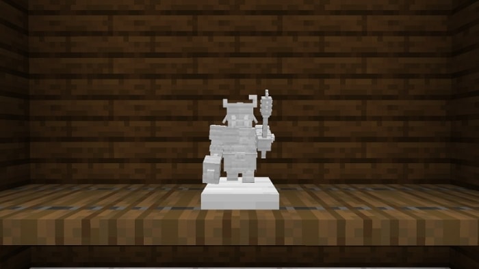 Iron Piglin Chief Trophy