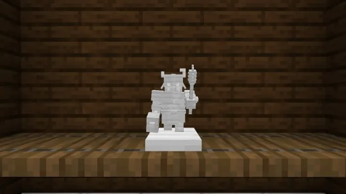 Iron Piglin Chief Trophy