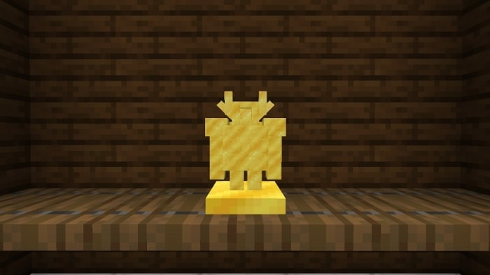 Golden Elder Golem Trophy