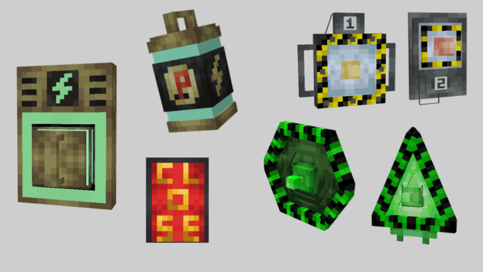 Poppy Playtime mod items display.