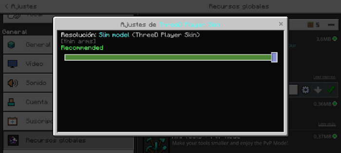 ThreeD Player Skin screenshot №2