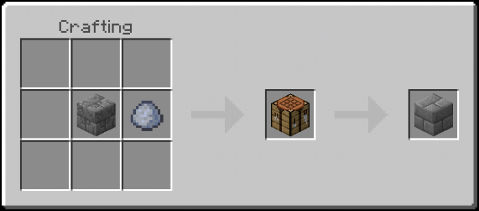 Repairing Cracked Blocks Recipe (Variant 1)