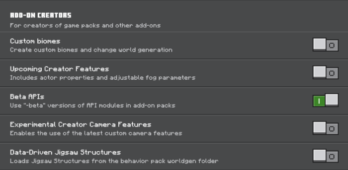 Required Experiments for Survival Reworked Addon