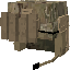 Camouflage military armor.