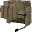 Camouflage military armor.