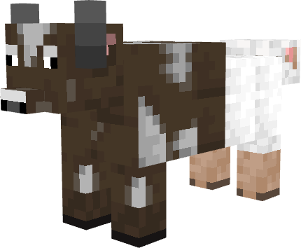 Bizarre cow-sheep hybrid creature.