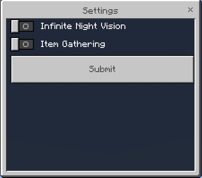 Setting Menu