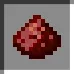 Coffee bean pixel art icon.