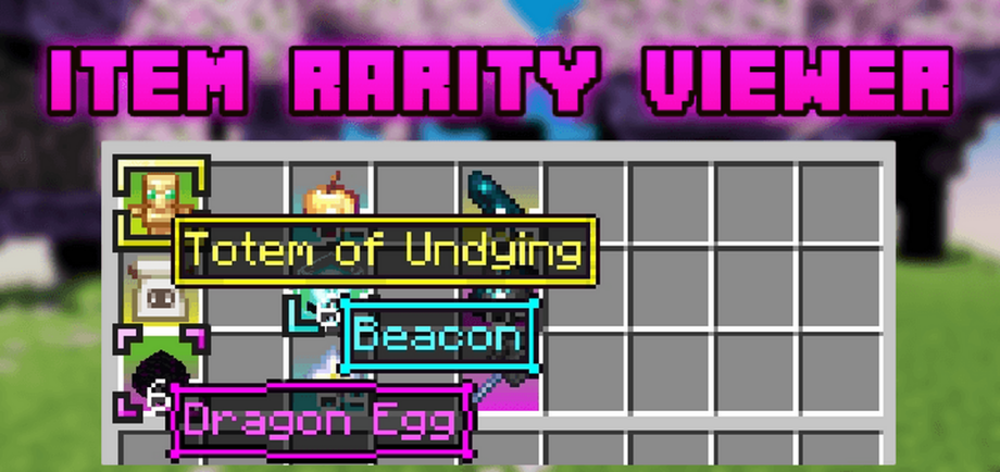 Thumbnail: Item Rarity Viewer