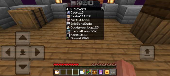 HUD Player List screenshot 1