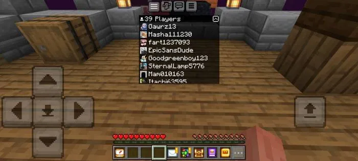HUD Player List screenshot 1