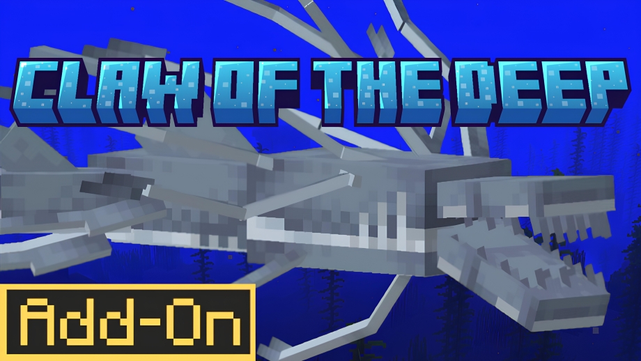 Thumbnail: Claw of the Deep – Addon for Minecraft 🐟