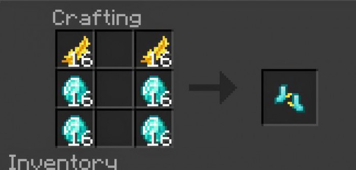 Crafting Cloud Boots recipe.