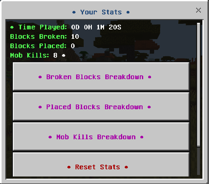 Time Played + Tracker 1