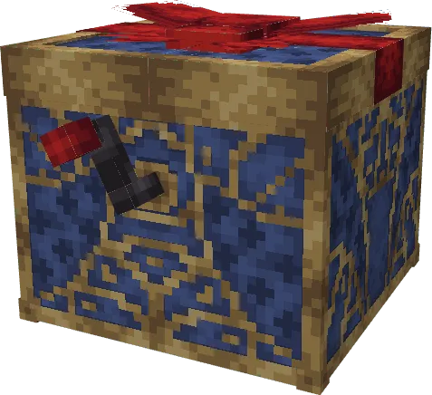 Jackie-themed Minecraft gift box.