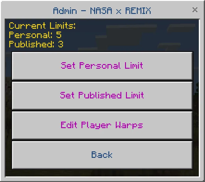 Nasa's TP/Player Warps screenshot 6